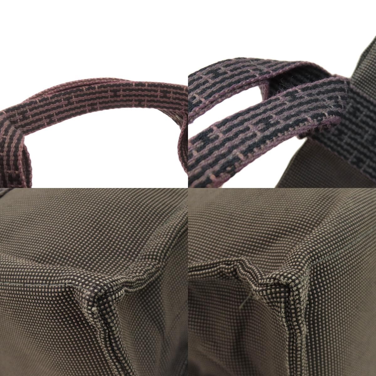 Hermes Aile Line MM Handbag Canvas Ladies [Used] [HERMES] 9