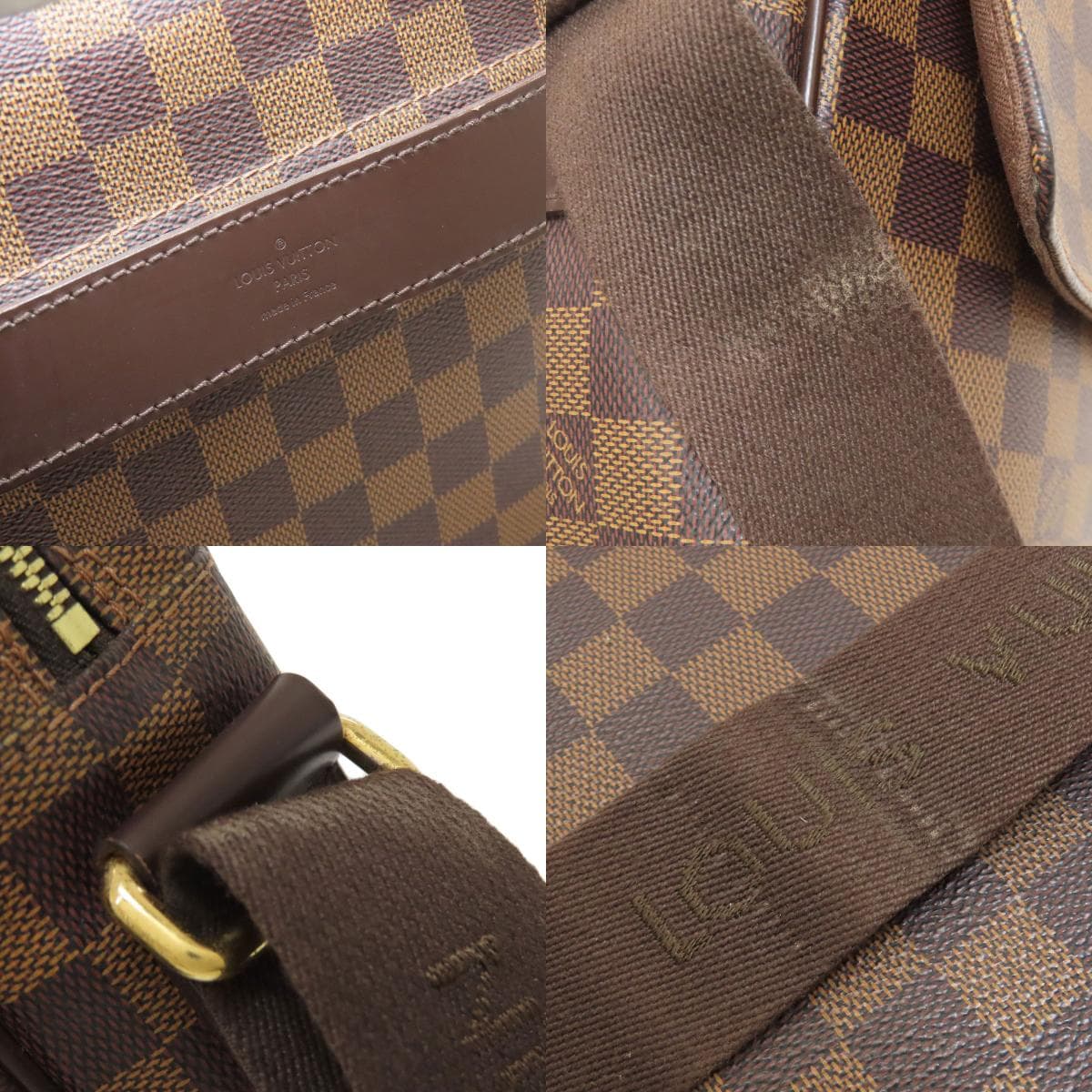 Louis Vuitton N41149 Shelton MM Shoulder Bag Damier Canvas Ladies [Used] [LOUIS VUITTON] N41149 9