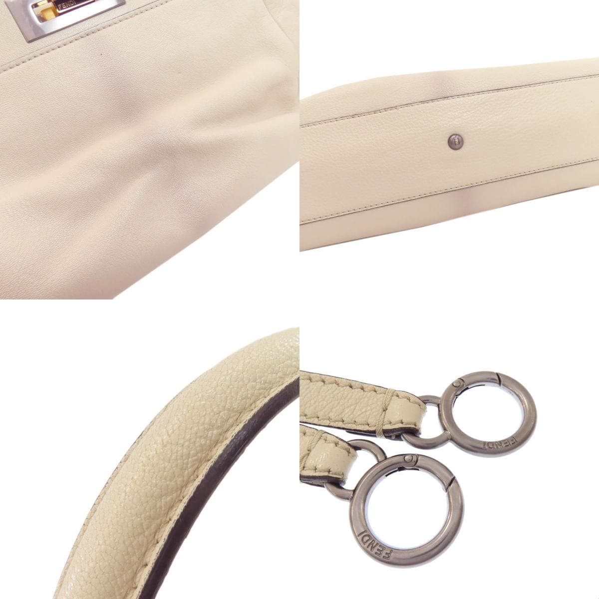 Fendi Peekaboo 2WAY Handbag Calf/Hairon Ladies [Used] [FENDI] 8