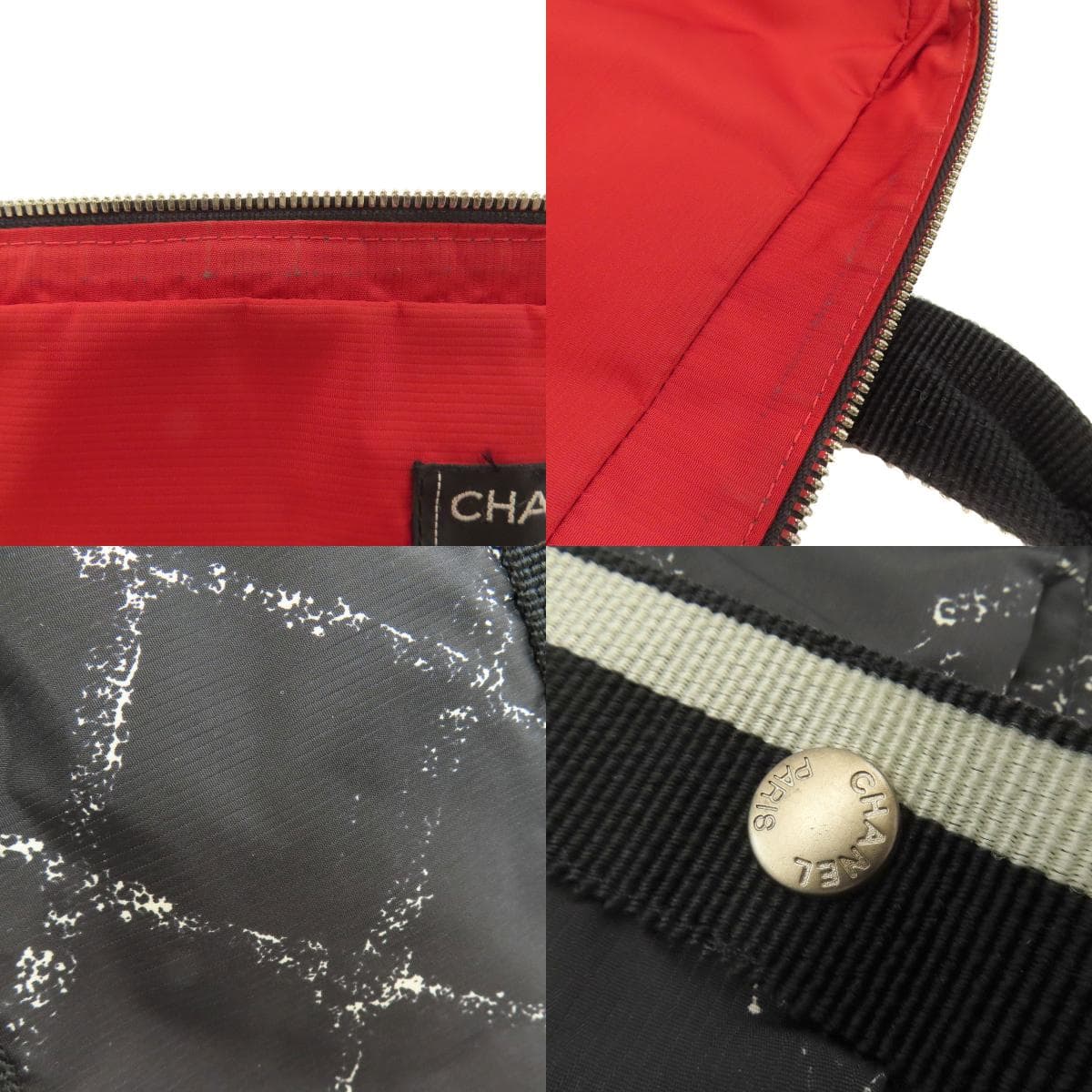 Chanel Travel Line Tote Bag Nylon Material Women's [Used] [CHANEL] 7