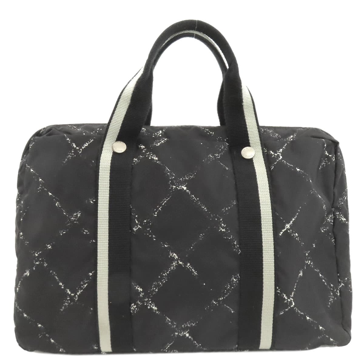 Chanel Travel Line Tote Bag Nylon Material Women's [Used] [CHANEL] 2