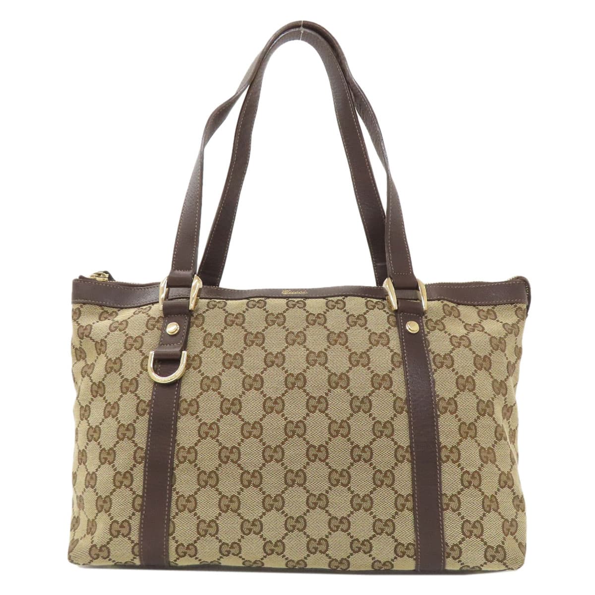 Gucci 141470 Abbey GG Pattern Tote Bag Canvas Ladies [Used] [GUCCI] 141470