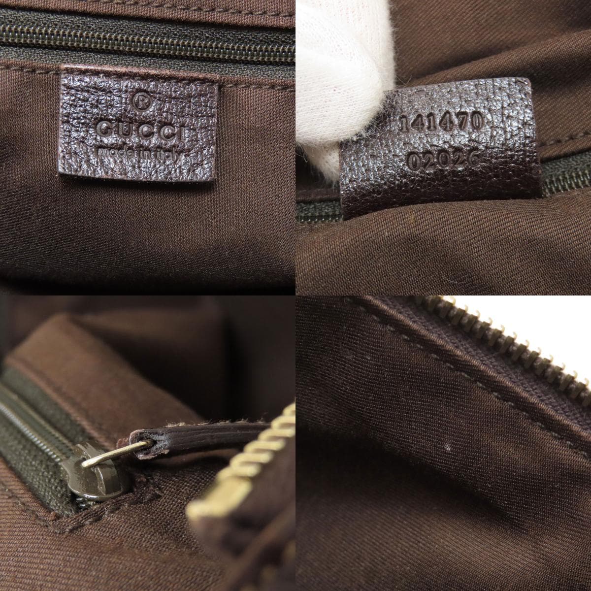 Gucci 141470 Abbey GG Pattern Tote Bag Canvas Ladies [Used] [GUCCI] 141470 6