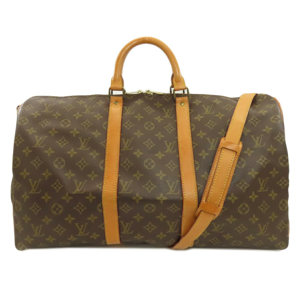 Louis Vuitton M41416 Keepall 50 Bandoulière Handbag Monogram Canvas Ladies [Used] [LOUIS VUITTON] M41416