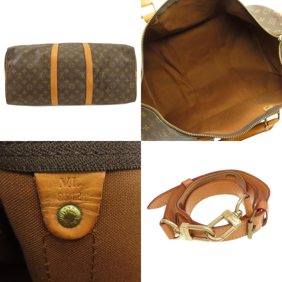 Louis Vuitton M41416 Keepall 50 Bandoulière Handbag Monogram Canvas Ladies [Used] [LOUIS VUITTON] M41416 4