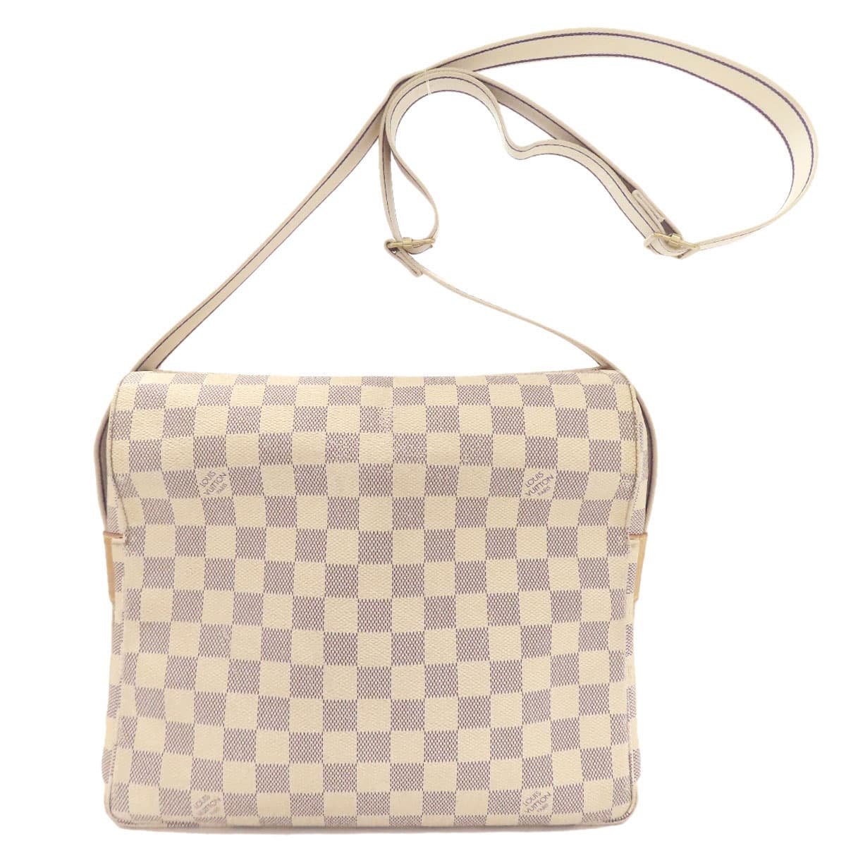 Louis Vuitton N51189 Naviglio Shoulder Bag Damier Canvas for Women [Used] [LOUIS VUITTON] N51189