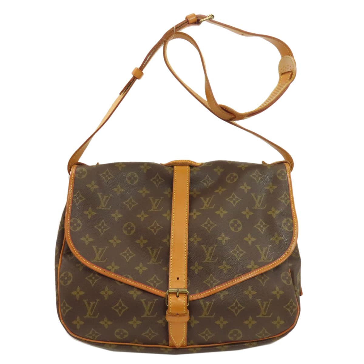 Louis Vuitton M42254 Sommeur 35 Shoulder Bag Monogram Canvas Ladies [Used] [LOUIS VUITTON] M42254