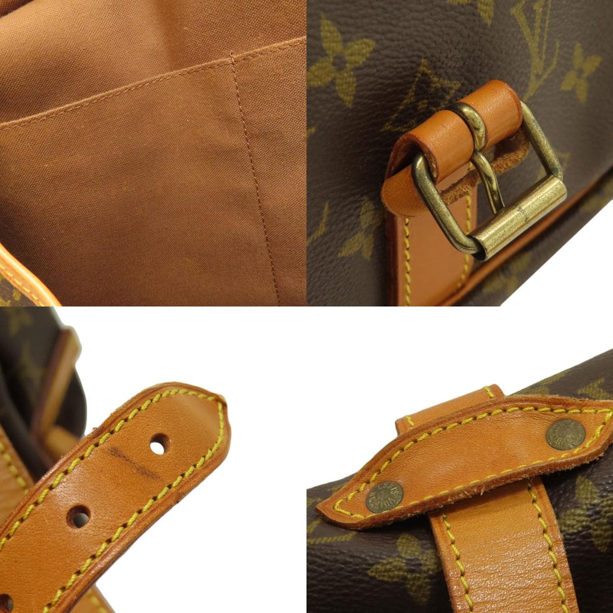 Louis Vuitton M42254 Sommeur 35 Shoulder Bag Monogram Canvas Ladies [Used] [LOUIS VUITTON] M42254 7