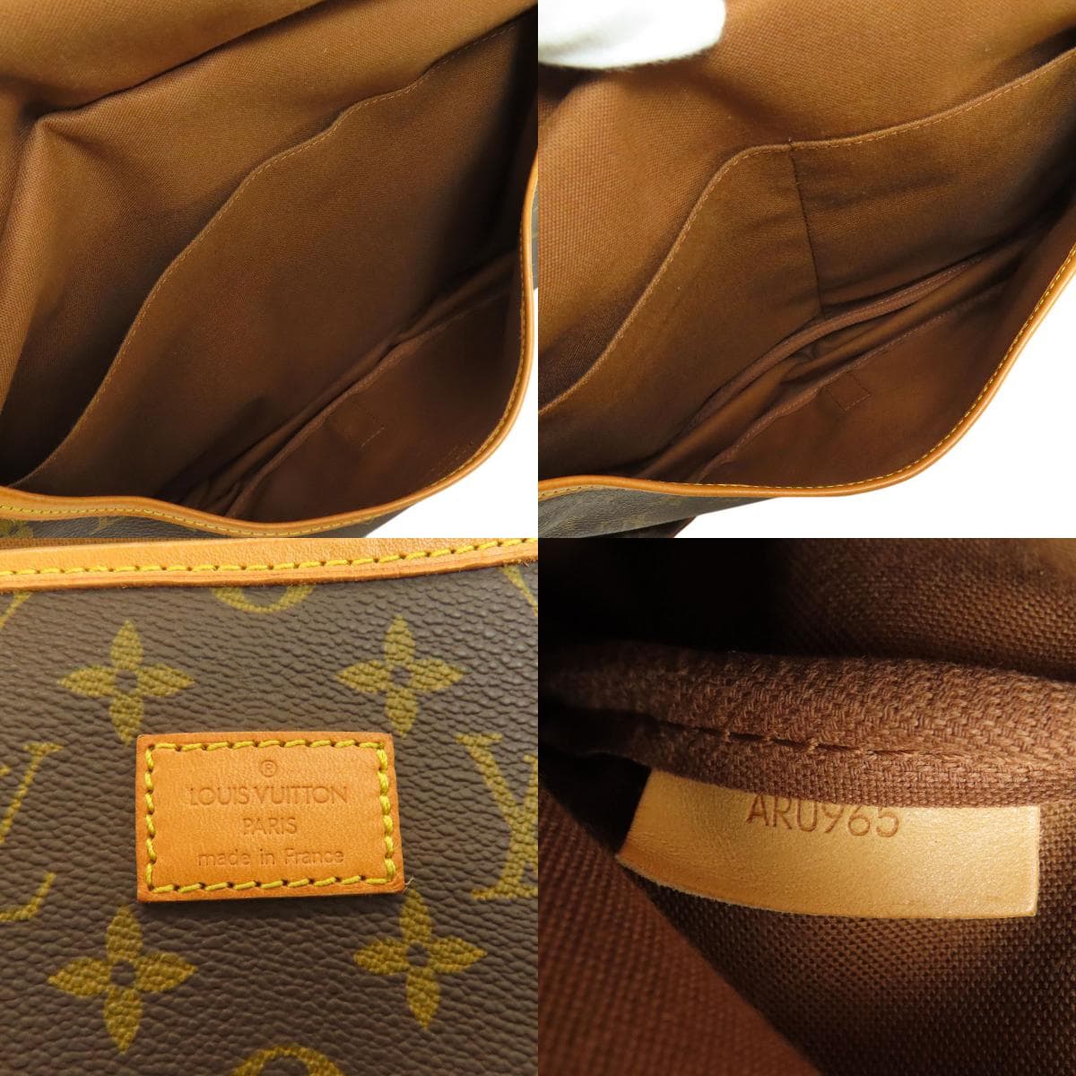 Louis Vuitton M42254 Sommeur 35 Shoulder Bag Monogram Canvas Ladies [Used] [LOUIS VUITTON] M42254 5