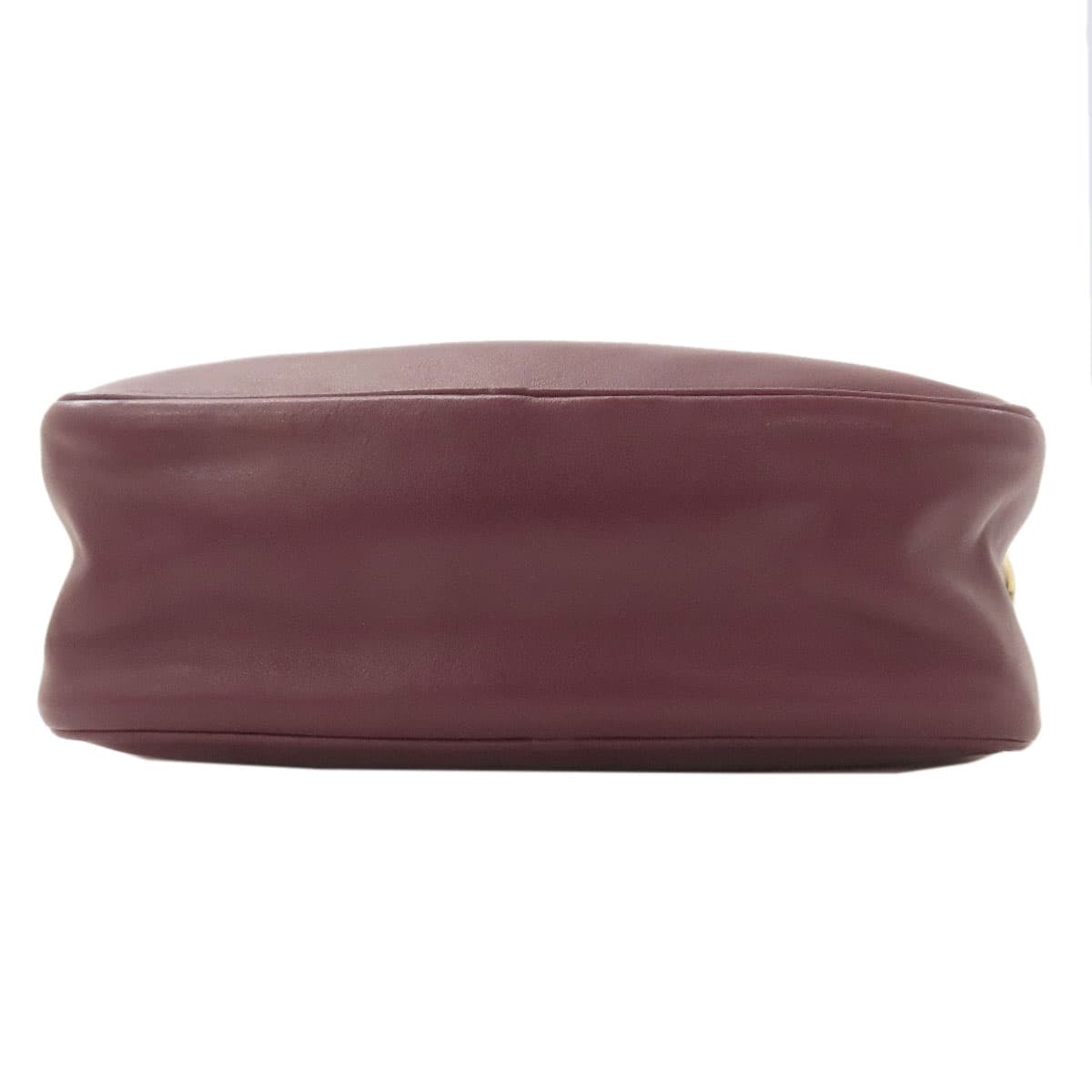 Salvatore Ferragamo Gancini Hardware Shoulder Bag Leather Ladies [Used] [Salvatore Ferragamo] 4