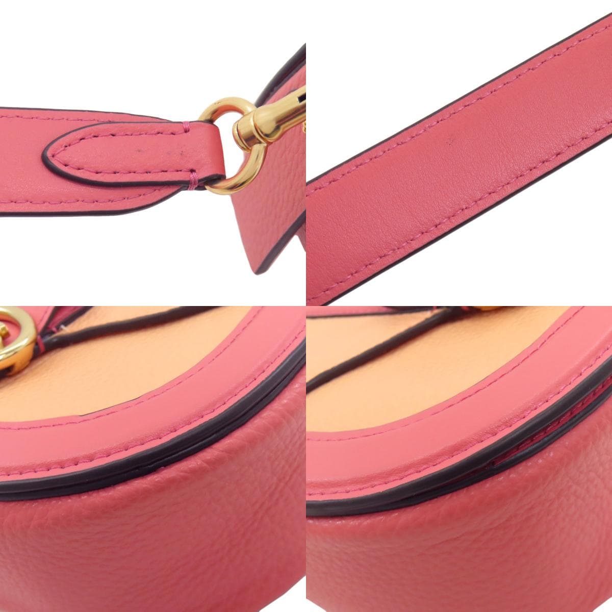 Coach C8296 Bicolor Shoulder Bag Leather for Women [Used] [COACH] C8296 9