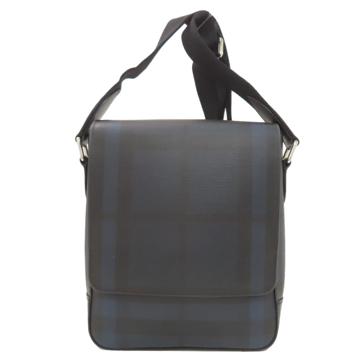 Burberry Check Pattern Shoulder Bag PVC Ladies [Used] [BURBERRY]