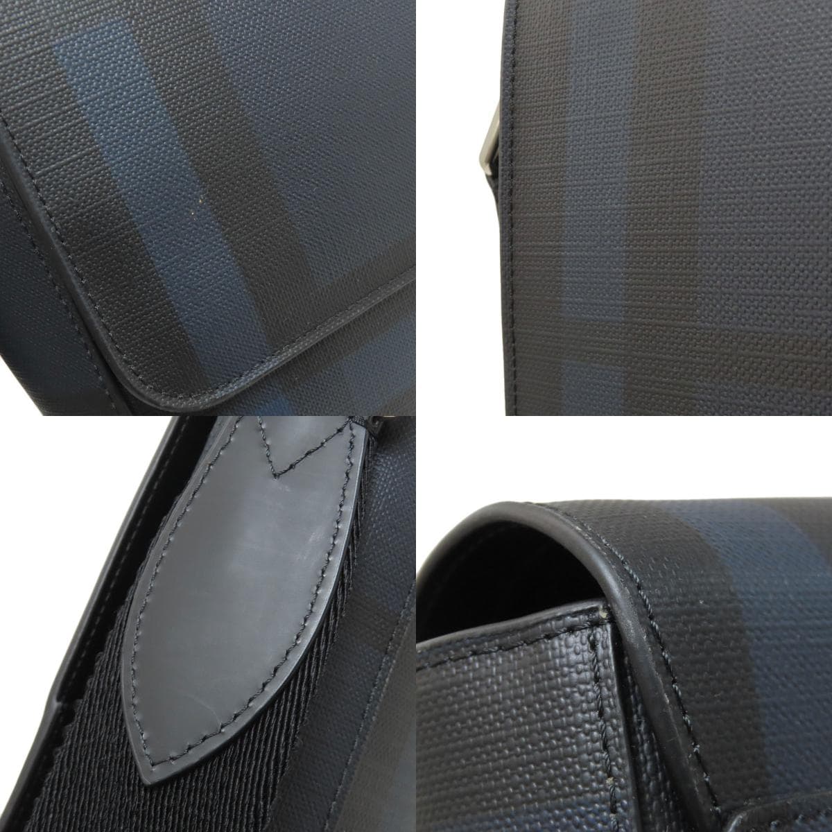 Burberry Check Pattern Shoulder Bag PVC Ladies [Used] [BURBERRY] 8