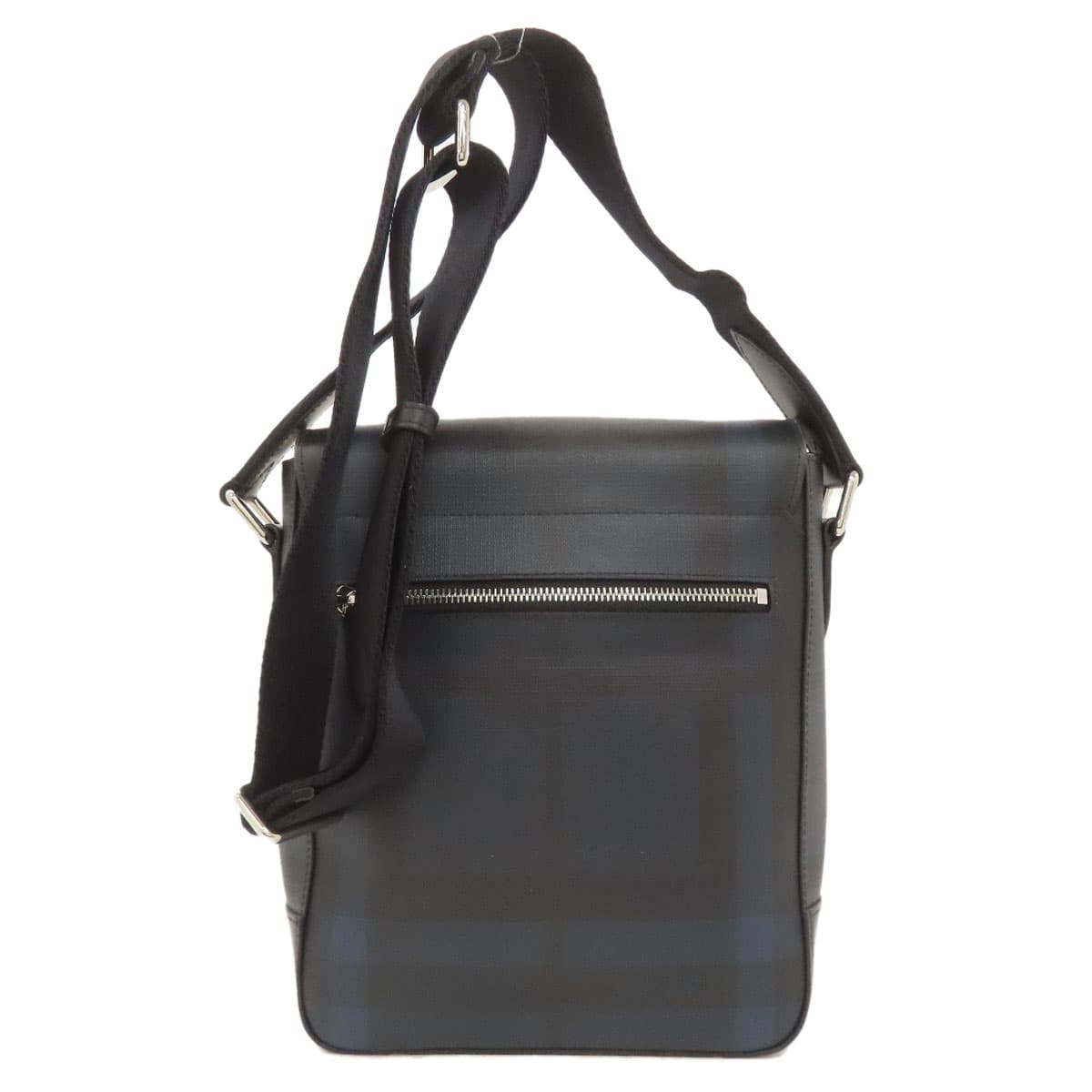 Burberry Check Pattern Shoulder Bag PVC Ladies [Used] [BURBERRY] 2