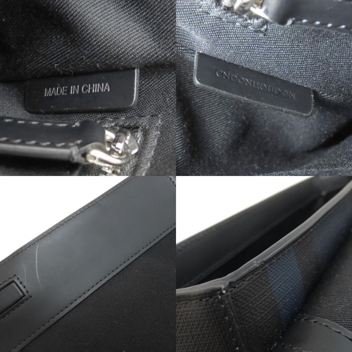 Burberry Check Pattern Shoulder Bag PVC Ladies [Used] [BURBERRY] 7