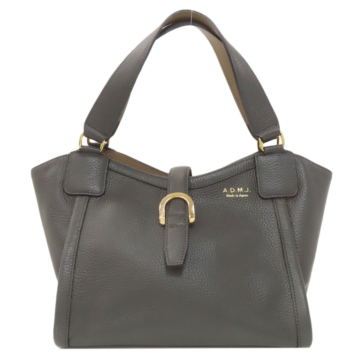 ADMJ Logo Handbag Leather Ladies [Used] [ADMJ]