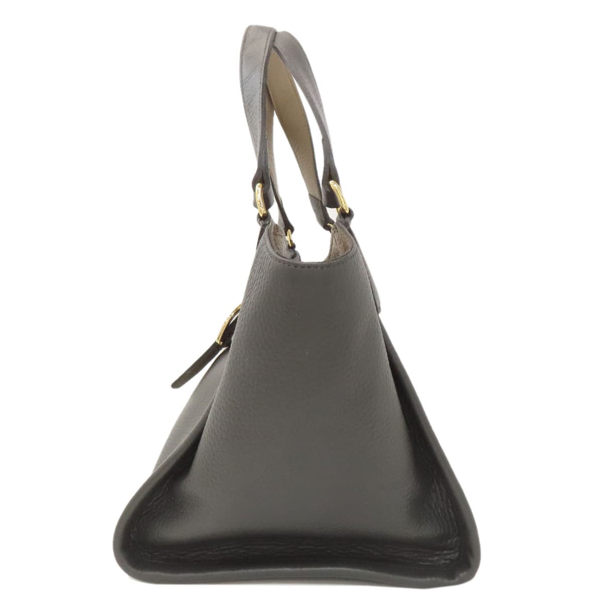 ADMJ Logo Handbag Leather Ladies [Used] [ADMJ] 3