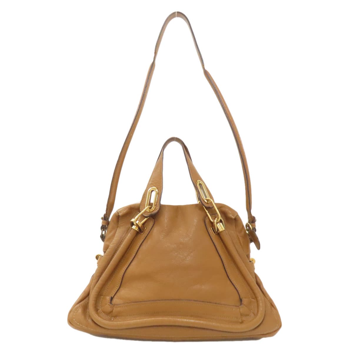 Chloe Paraty 2WAY Handbag Leather Ladies [Used] [CHLOE] 2