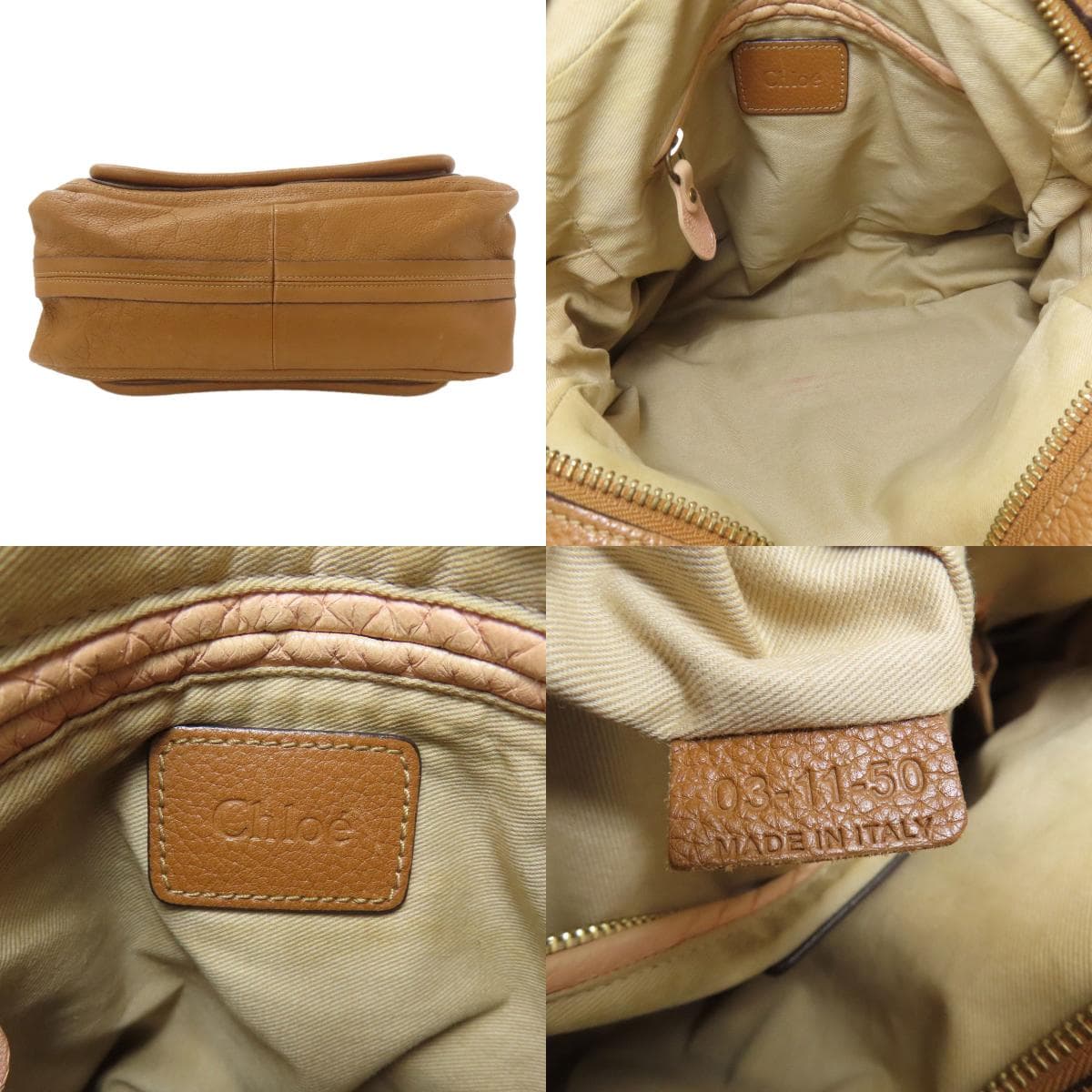 Chloe Paraty 2WAY Handbag Leather Ladies [Used] [CHLOE] 4