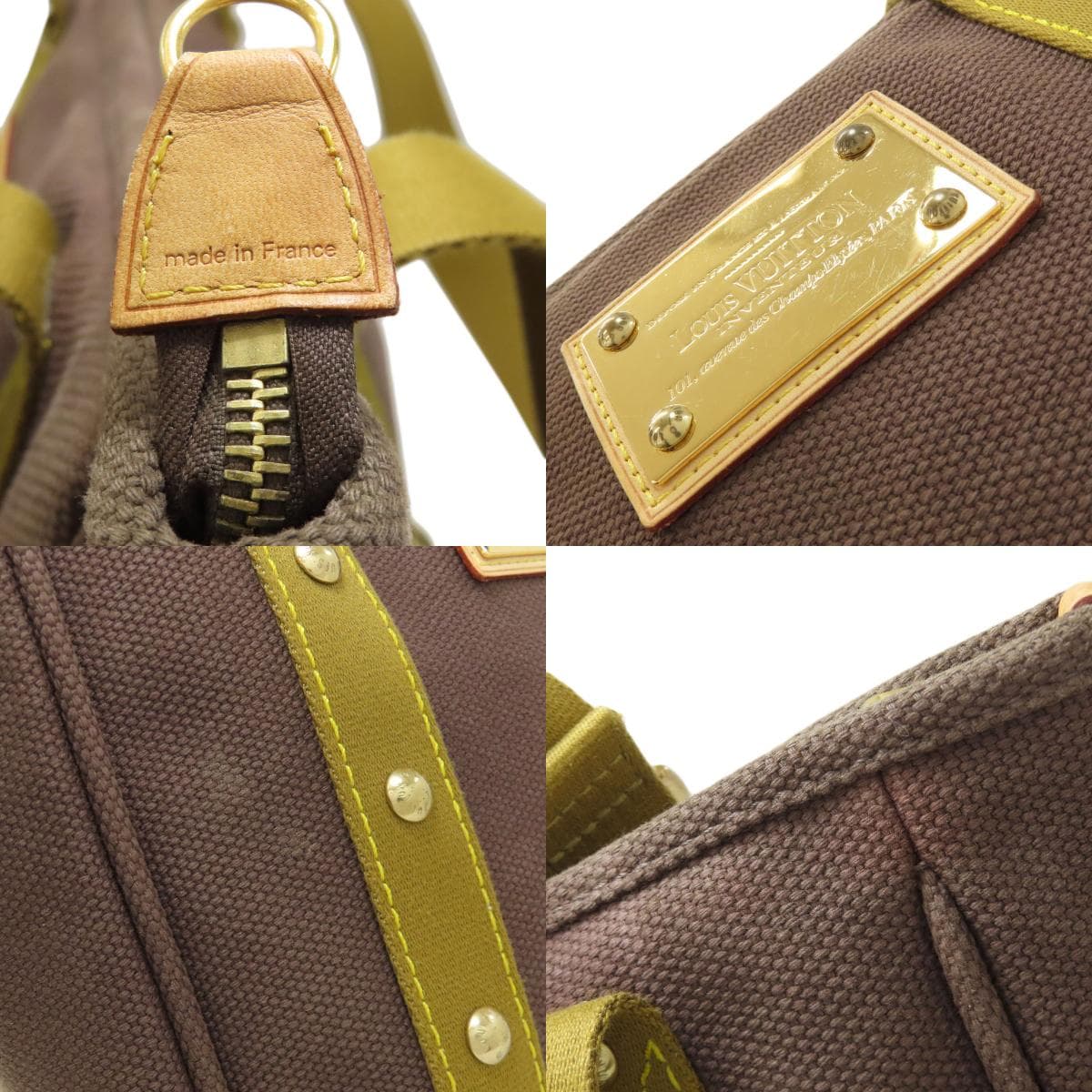 Louis Vuitton M40086 Antigua Line Cabas MM Tote Bag Canvas Ladies [Used] [LOUIS VUITTON] M40086 8