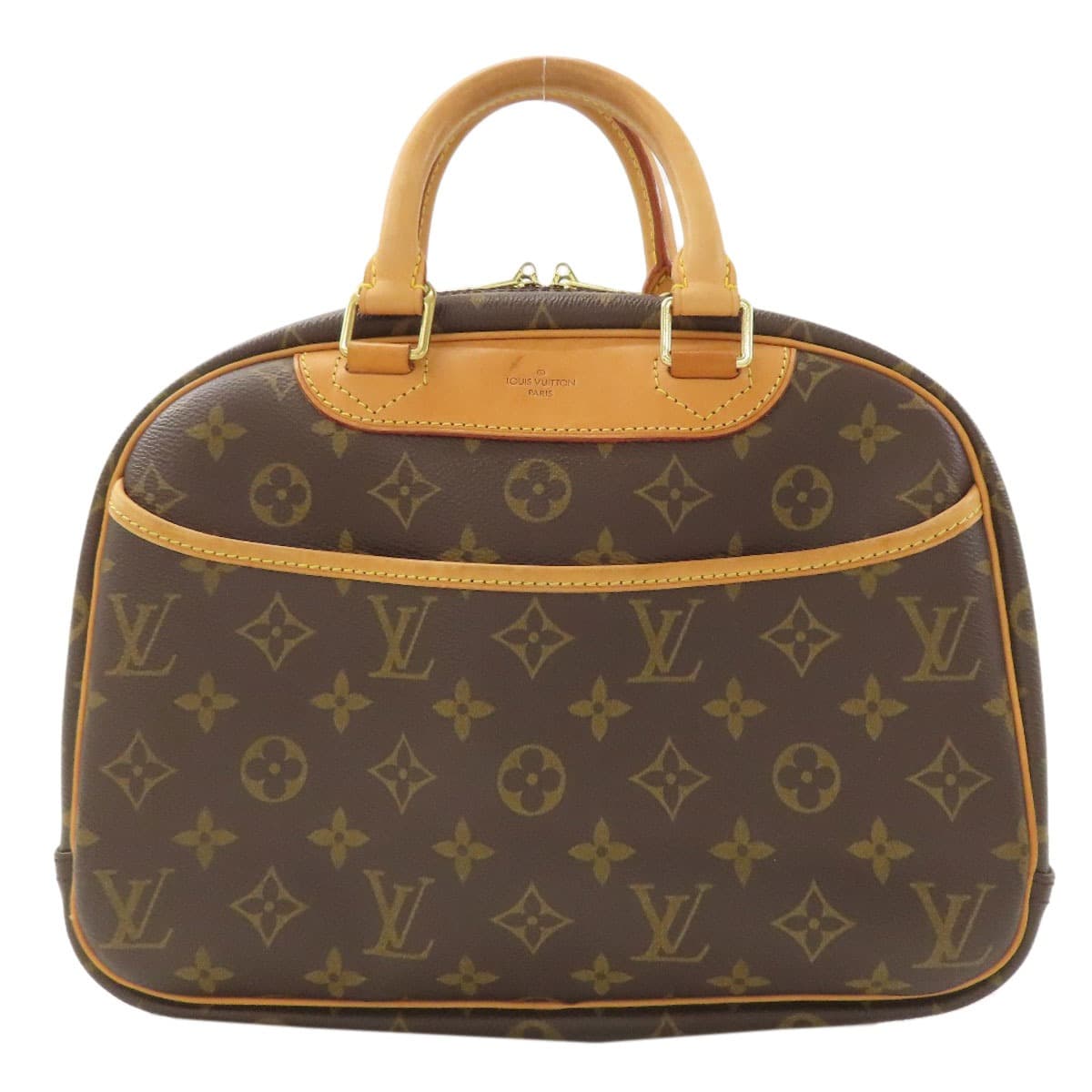 Louis Vuitton M42228 Trouville Handbag Monogram Canvas Ladies [Used] [LOUIS VUITTON] M42228