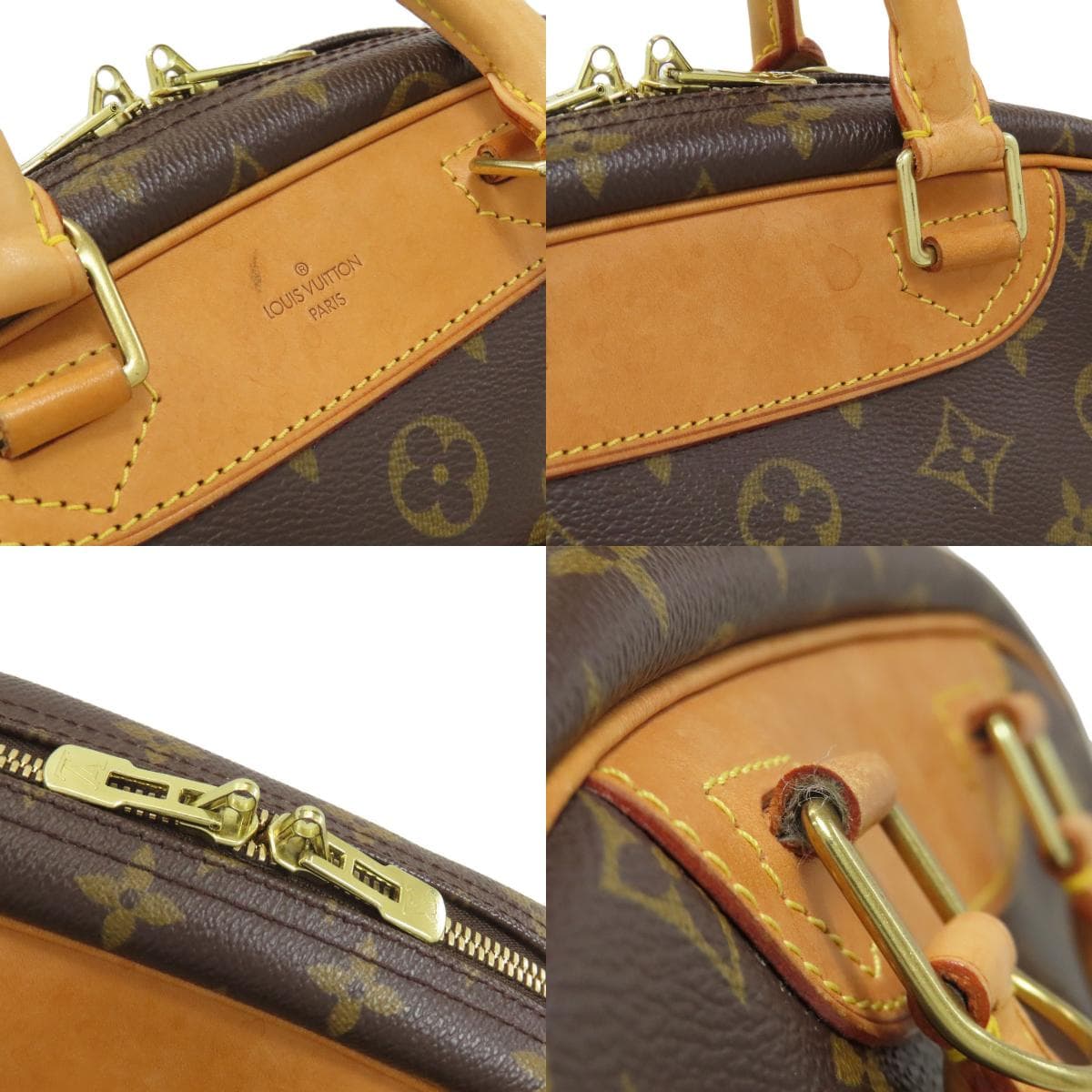 Louis Vuitton M42228 Trouville Handbag Monogram Canvas Ladies [Used] [LOUIS VUITTON] M42228 8