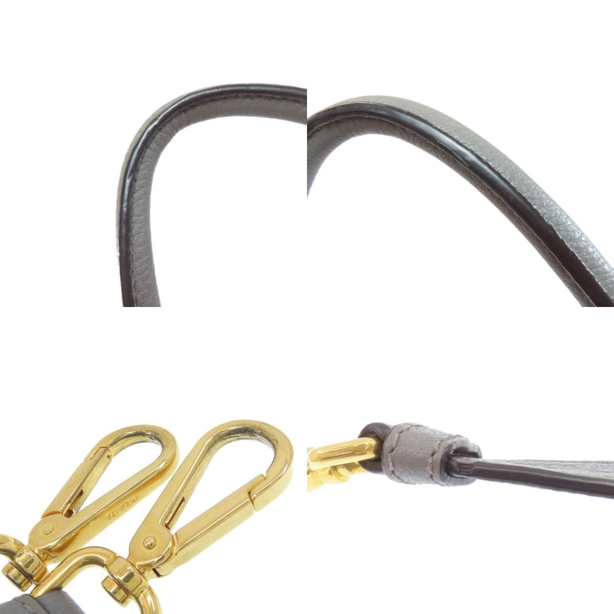 Prada 1BG865 2WAY Tote Bag Calf Leather Ladies [Used] [PRADA] 1BG865 8