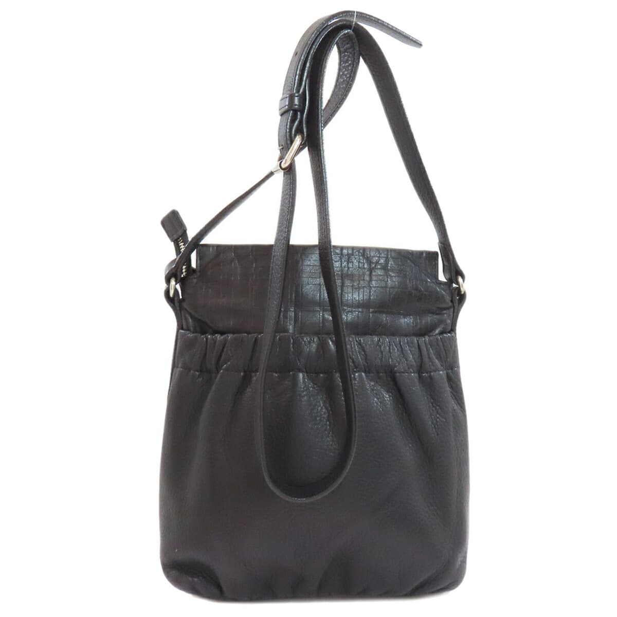 Burberry Logo Shoulder Bag Calf Women's [Used] [BURBERRY] 2