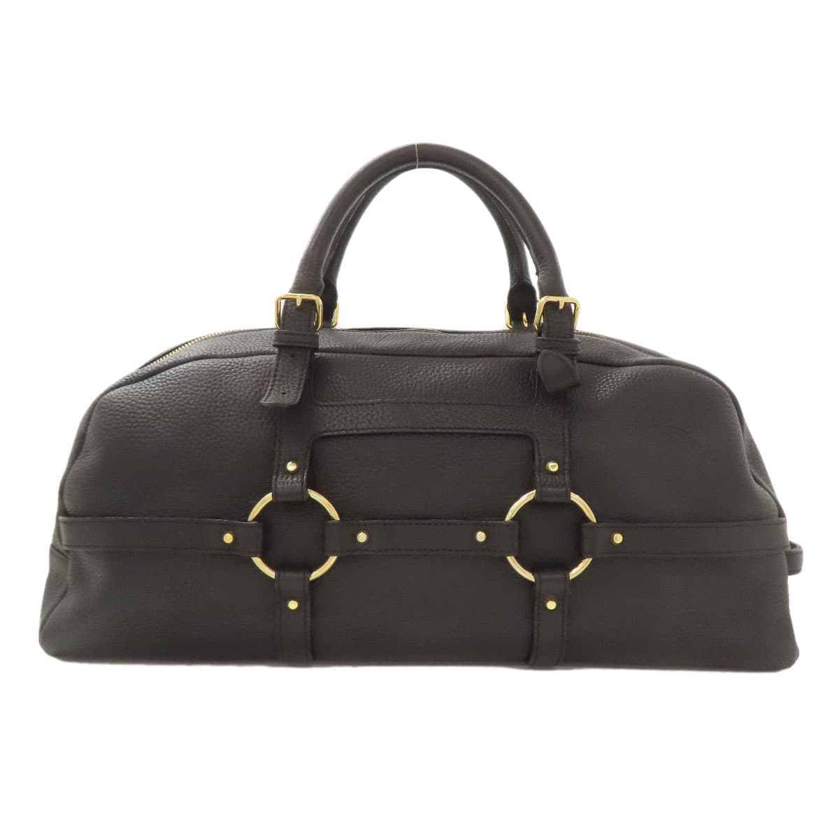 ADMJ Logo Boston Bag Leather for Women [Used] [ADMJ] 2