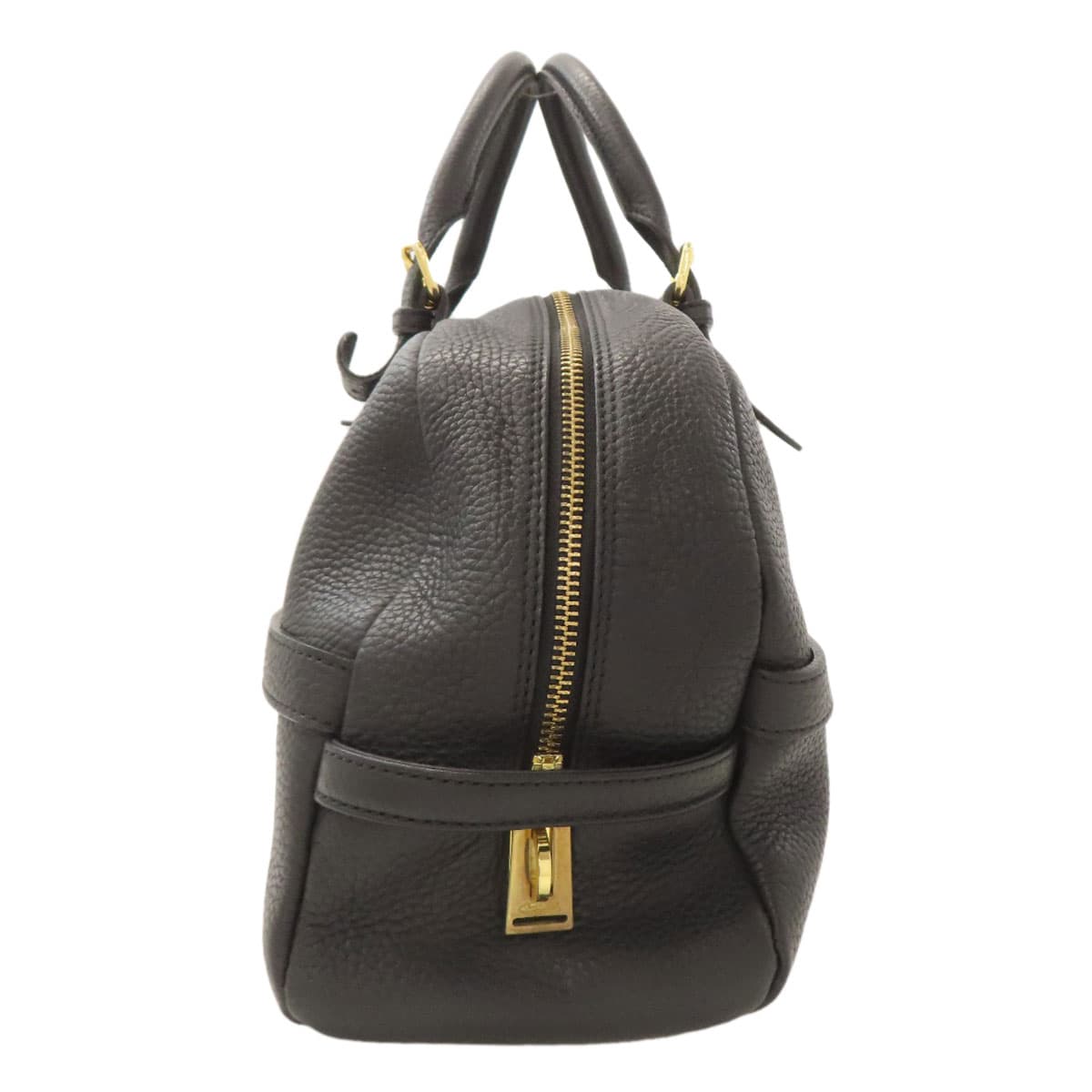 ADMJ Logo Boston Bag Leather for Women [Used] [ADMJ] 3