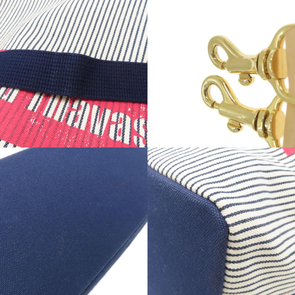 Samantha Thavasa 2WAY Tote Bag Canvas Ladies [Used] [Samantha Thavasa] 9