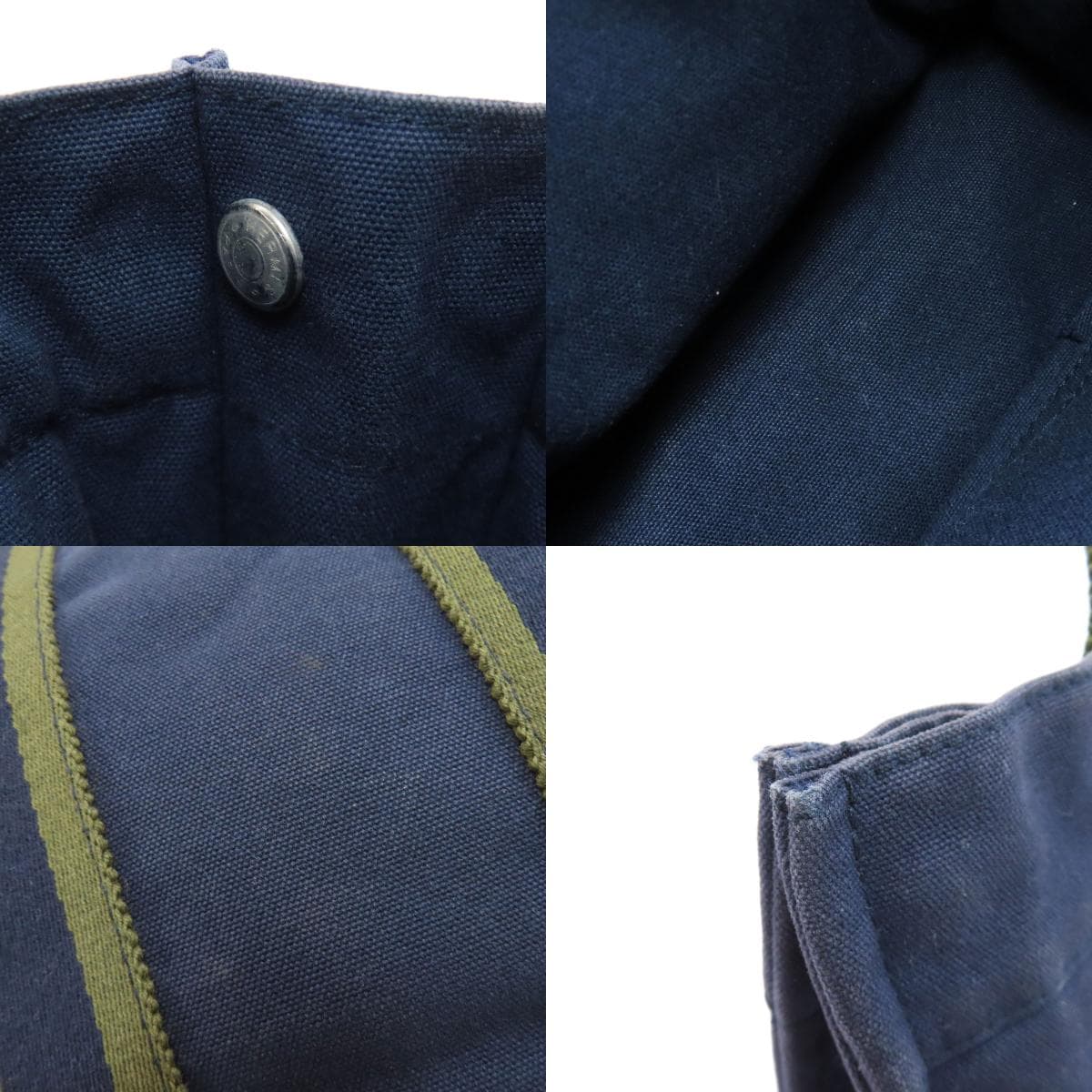 Hermes Sac Foulto PM Handbag Canvas Ladies [Used] [HERMES] 8