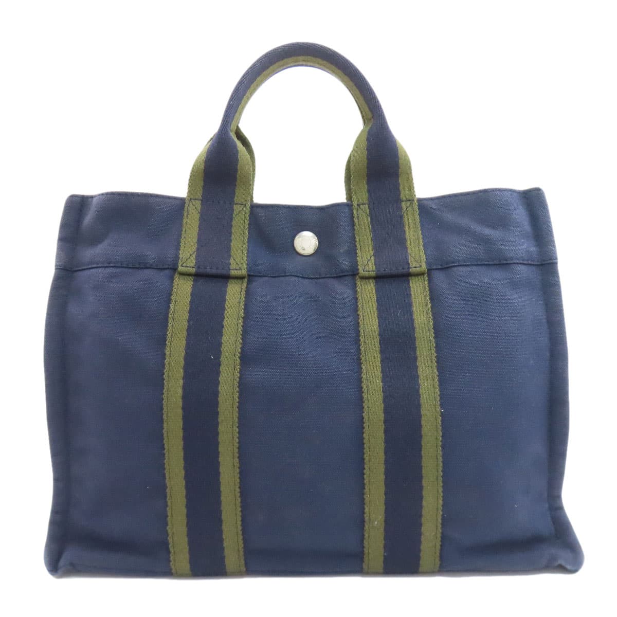 Hermes Sac Foulto PM Handbag Canvas Ladies [Used] [HERMES] 2