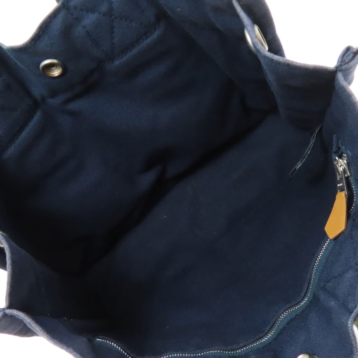 Hermes Sac Foulto PM Handbag Canvas Ladies [Used] [HERMES] 5