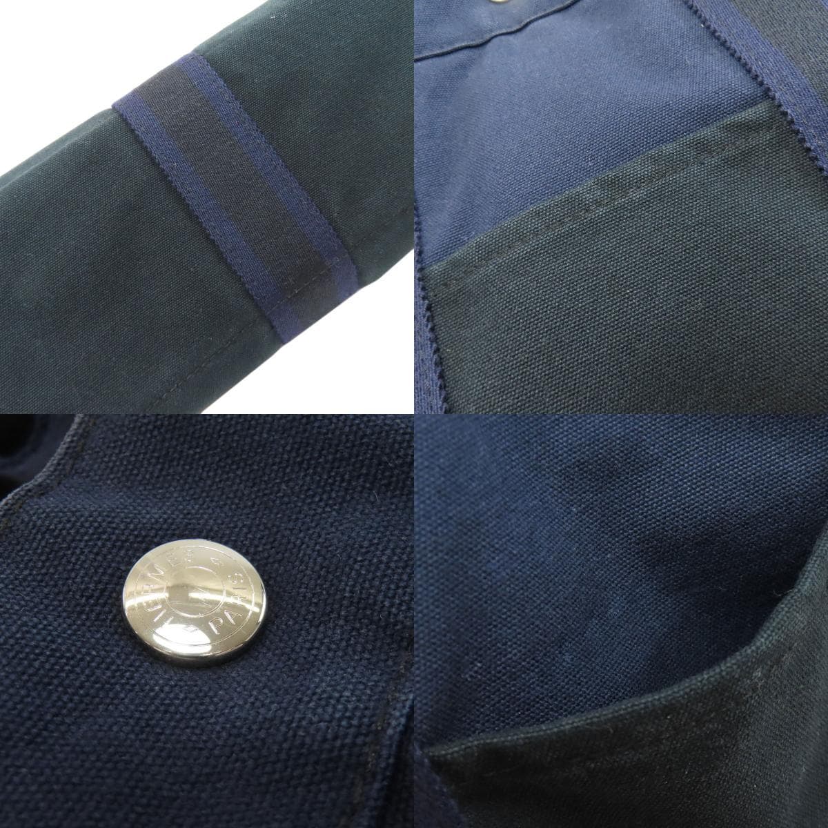 Hermes Sac Foulto MM Handbag Canvas Ladies [Used] [HERMES] 8