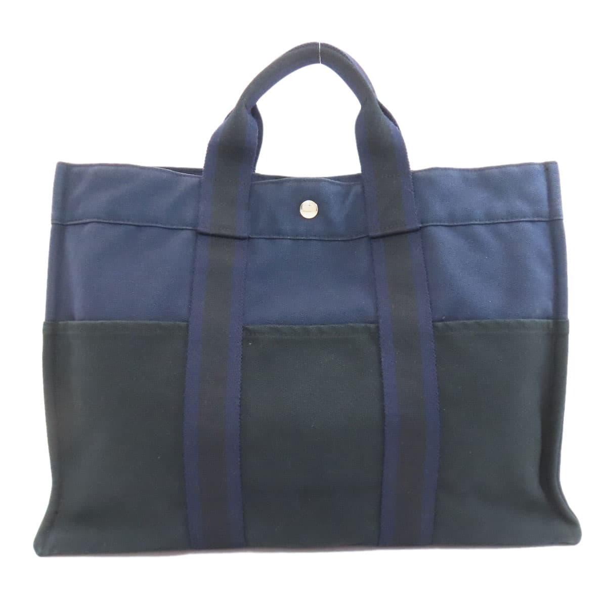 Hermes Sac Foulto MM Handbag Canvas Ladies [Used] [HERMES] 2