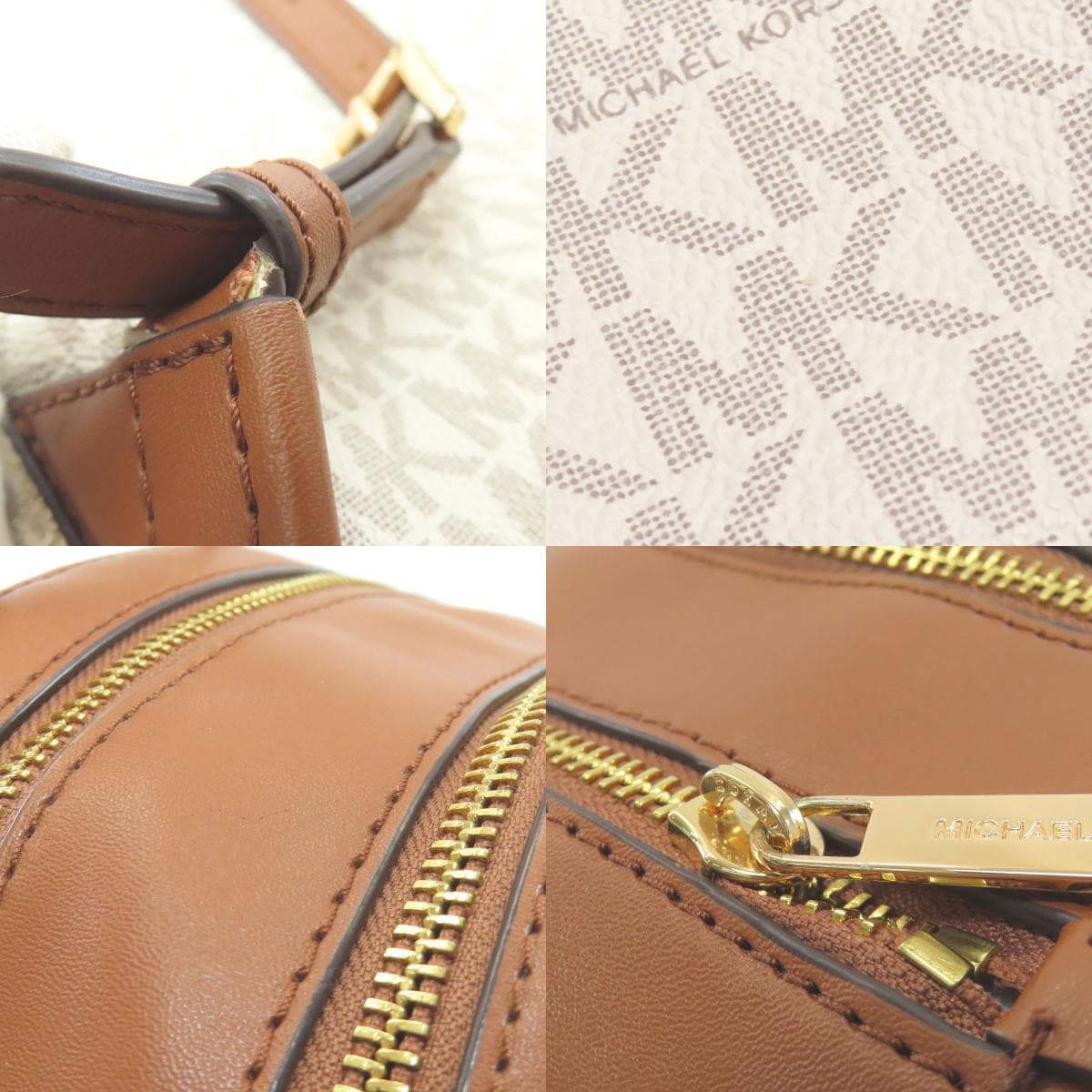 Michael Kors MK Signature Backpack/Daypack Leather/PVC for Women [Used] [Michael Kors] 8