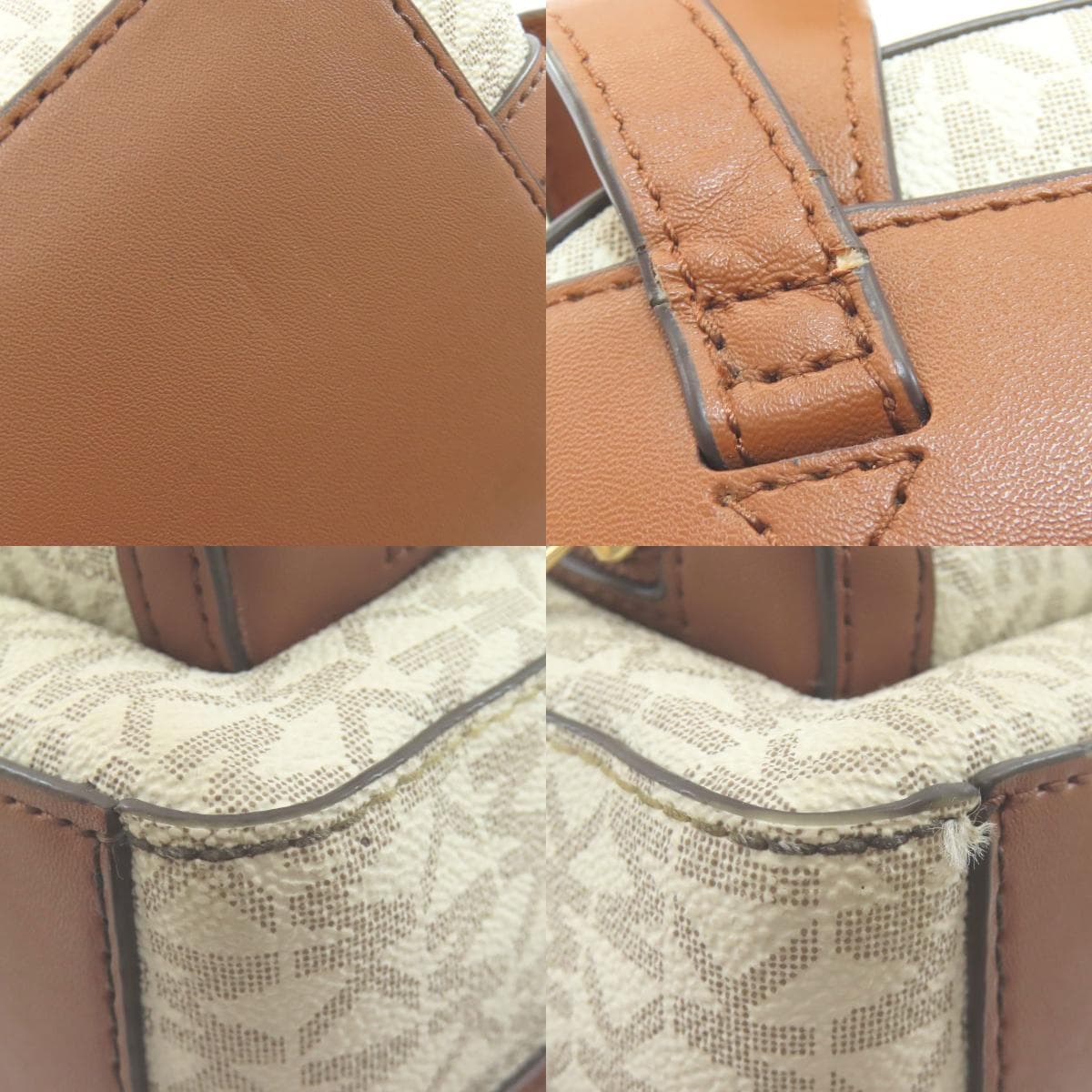 Michael Kors MK Signature Backpack/Daypack Leather/PVC for Women [Used] [Michael Kors] 9