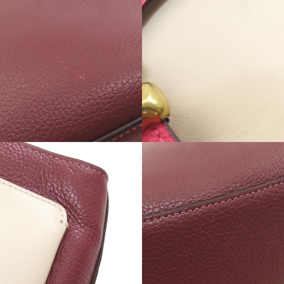 Coach 625 2WAY Handbag Leather Ladies [Used] [COACH] 625 8