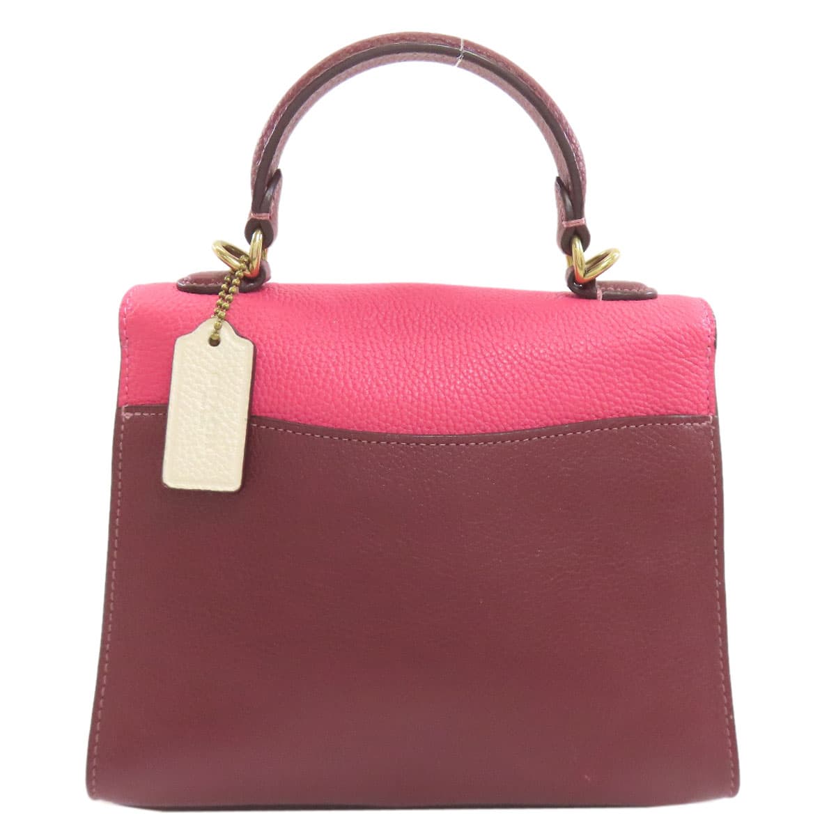 Coach 625 2WAY Handbag Leather Ladies [Used] [COACH] 625 2