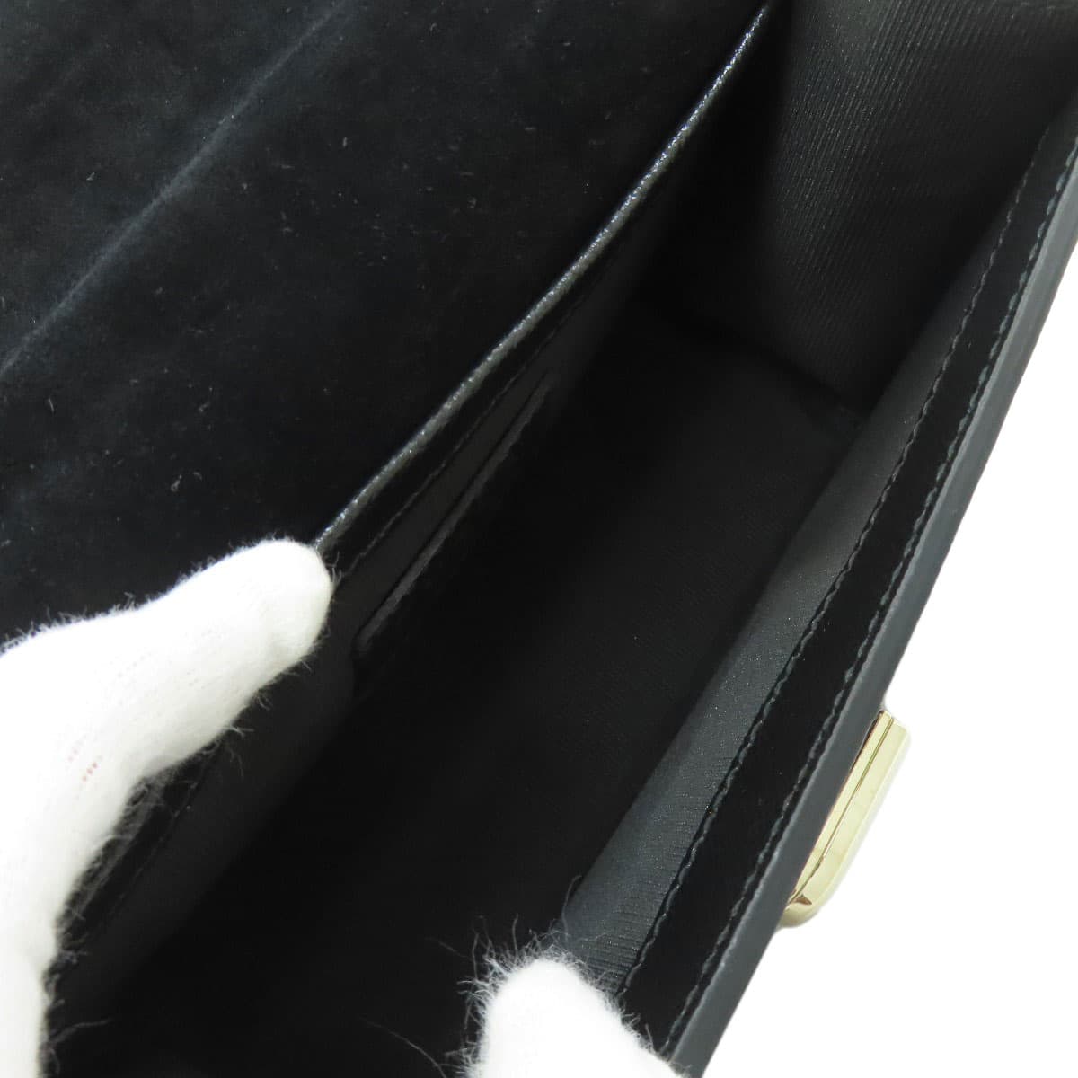 Furla Arch Logo Shoulder Bag Leather Ladies [Used] [Furla] 5