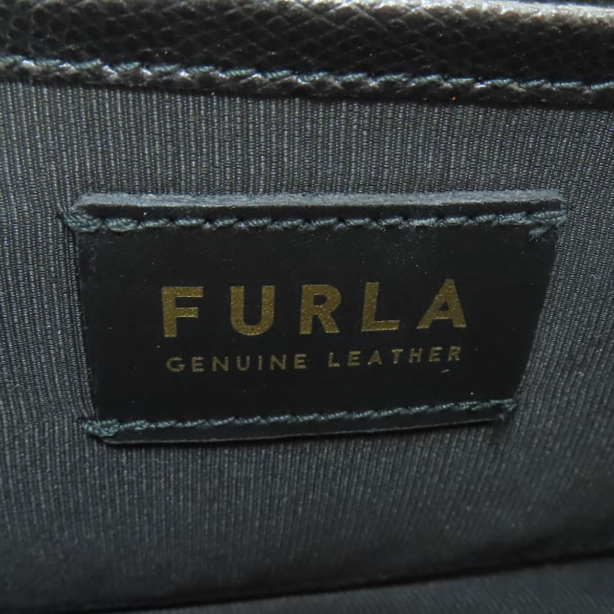 Furla Arch Logo Shoulder Bag Leather Ladies [Used] [Furla] 6