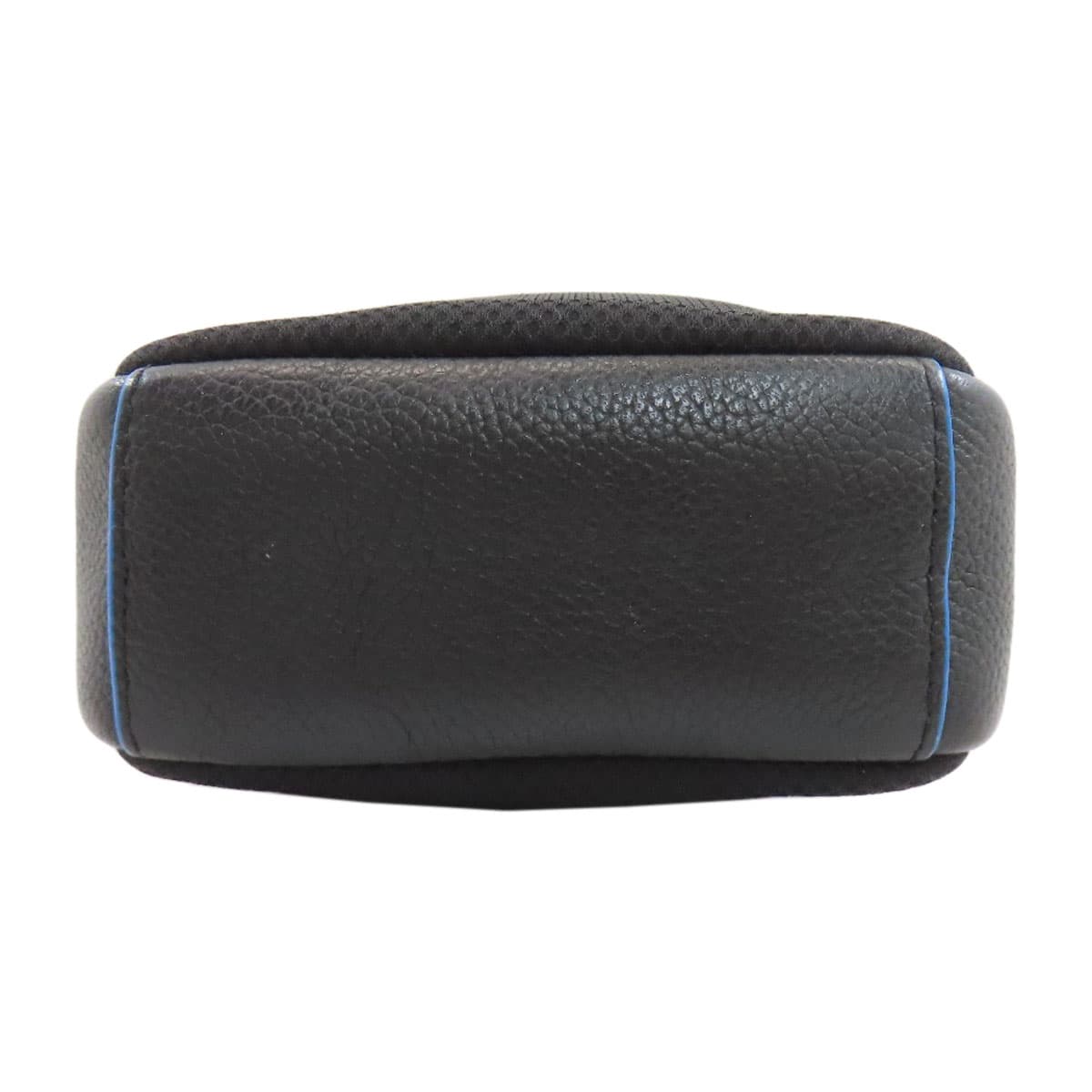 Michael Kors MK Logo Shoulder Bag Leather/Nylon Women's [Used] [Michael Kors] 4