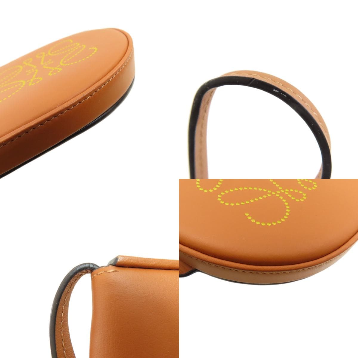 Loewe Anagram Shoulder Bag Leather Women's [Used] [LOEWE] 9