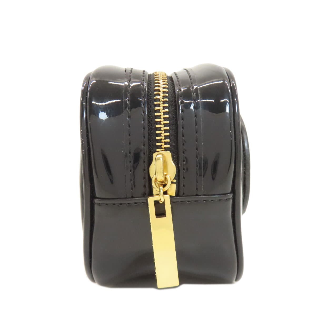 Tory Burch logo cosmetic pouch enamel ladies [Used] [Tory Burch] 3