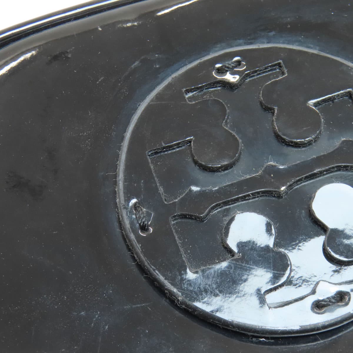 Tory Burch logo cosmetic pouch enamel ladies [Used] [Tory Burch] 7