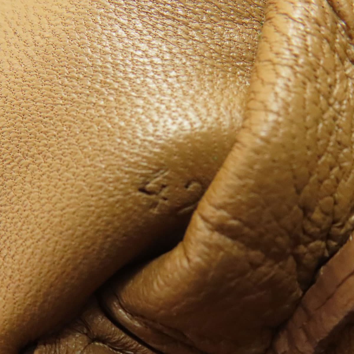 Prada Logo Accessory Pouch Leather Women's [Used] [PRADA] 7