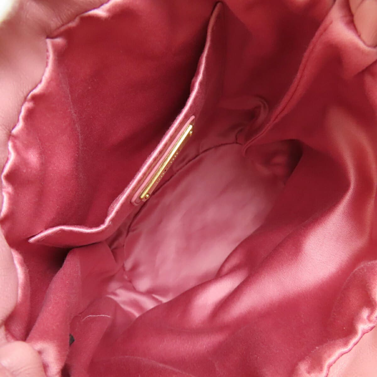 Miu Miu 5BE014 Matelassé Baguette Bag Shoulder Bag Calf Leather Ladies [Used] [MIUMIU] 5BE014 5