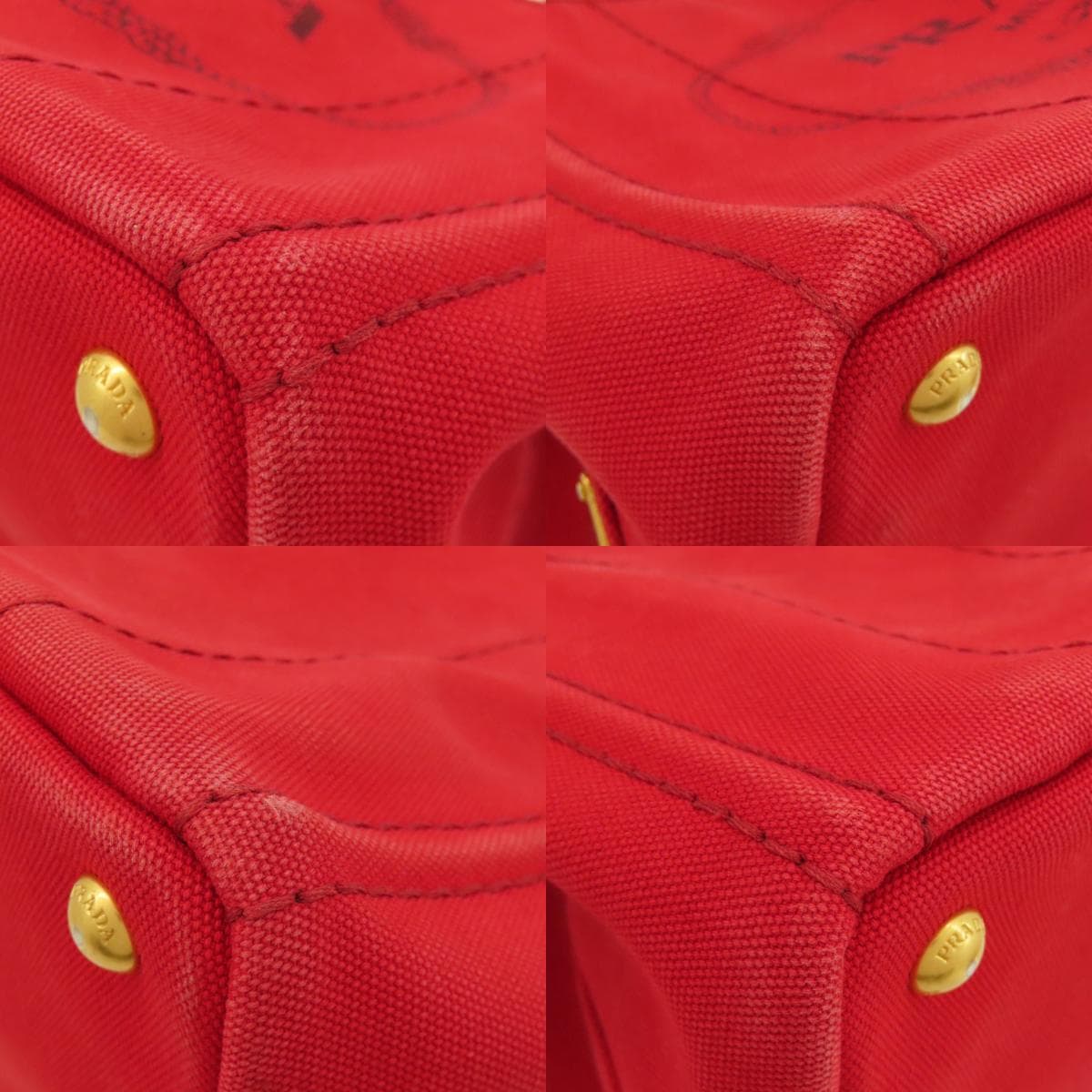 Prada Canapa Mini 2WAY Handbag Canvas Ladies [Used] [PRADA] 10