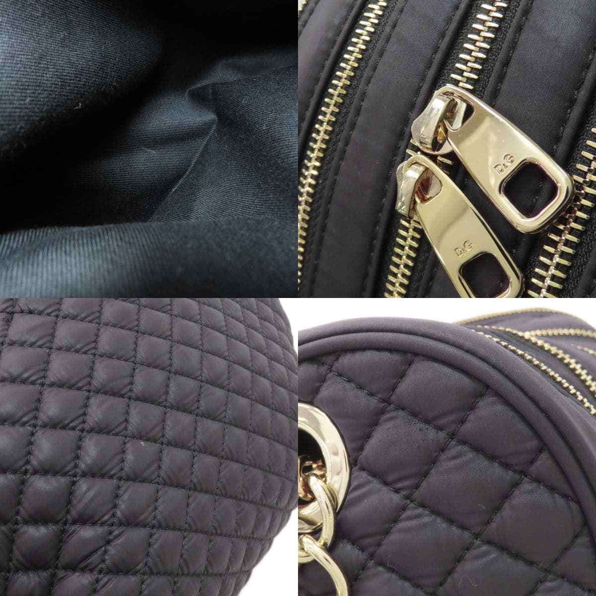 Dolce & Gabbana Chain Bag Quilted Tote Bag Nylon Material Ladies [Used] [Dolce & Gabbana] 7